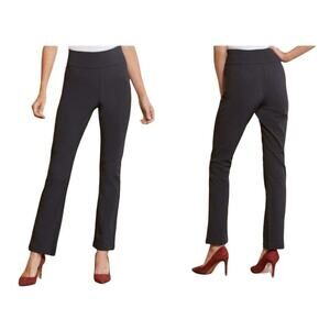 Good American The Exec pant Black Dress Pants women's size 4 high rise